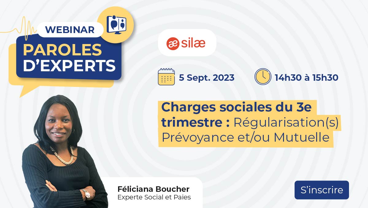 Charges sociales du 3e trimestre