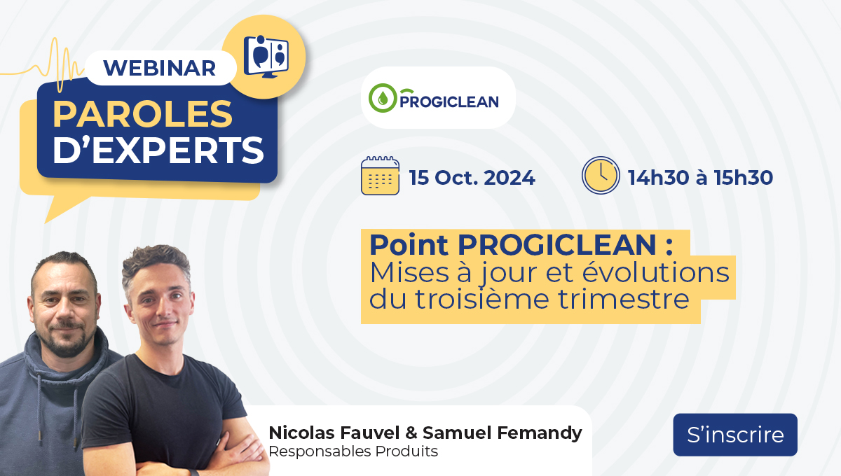 Point Progiclean : Mises à jour et évolutions du troisième trimestre 
